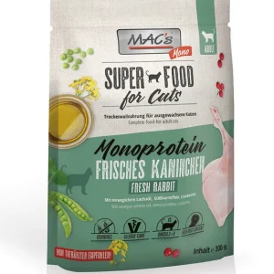 Sparpaket 2 x 300 g Mac's Monoprotein Frisches Kaninchen Adult Katzen Trockenfutter Sofort Bestellen